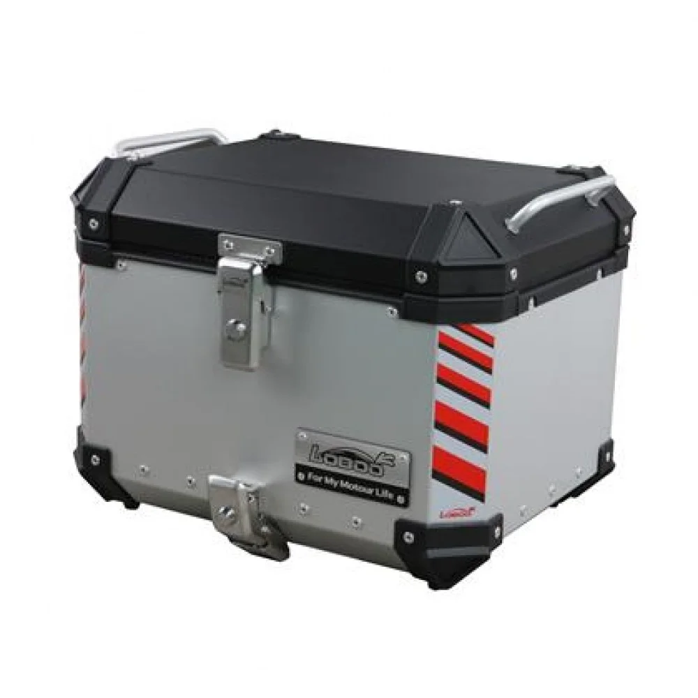 Kufer centralny loboo 45 l srebrny (nr kat.1144200-028000) (Zontes) — ujęcie 3