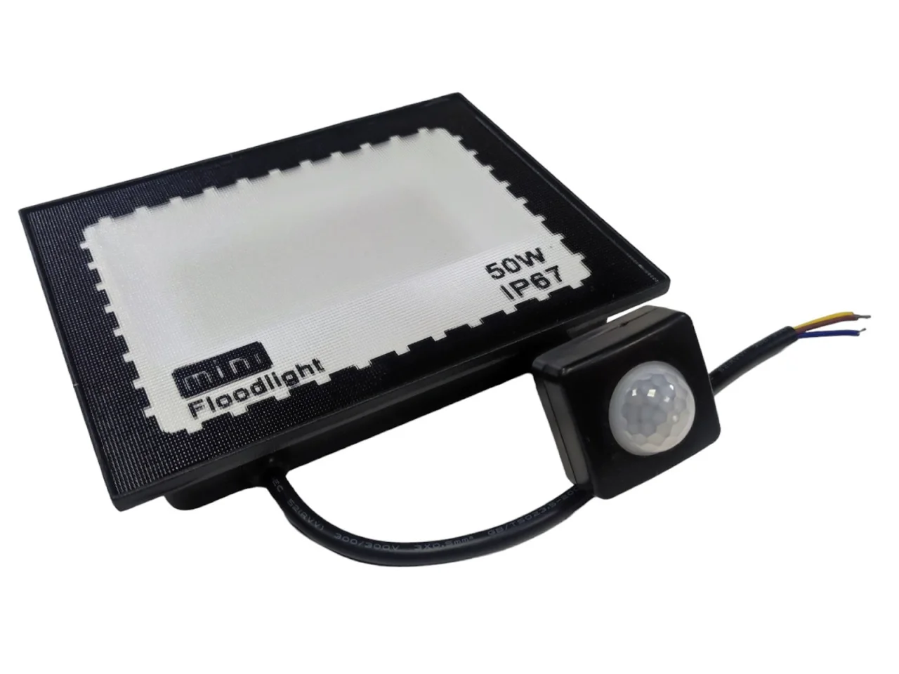 Naświetlacz LED 230V 50W biały 6500K z sensorem / fotokomórką / czujnikiem ruchu — ujęcie 3