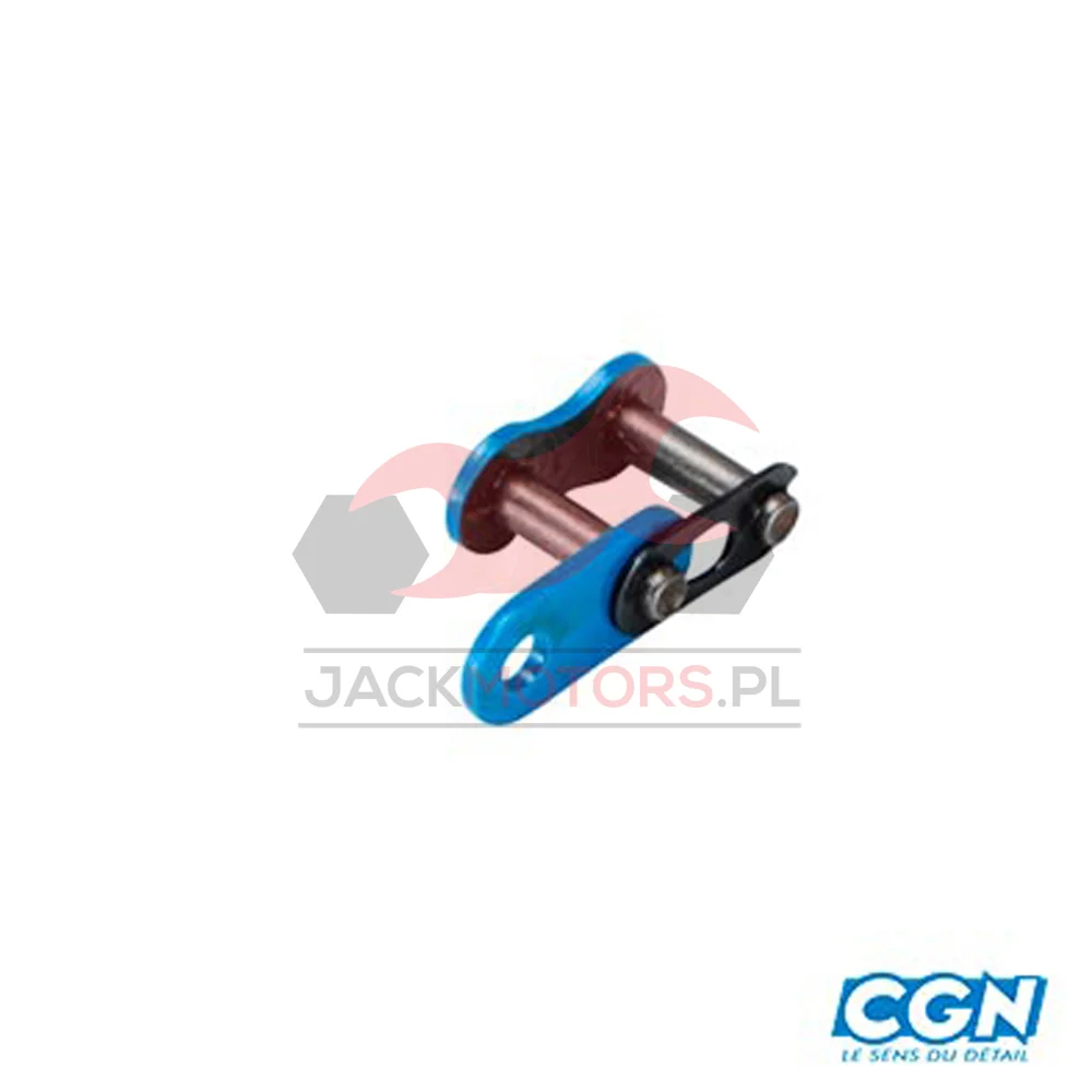 Spinka łańcucha 428 Doppler reinforced niebieska — ujęcie 1