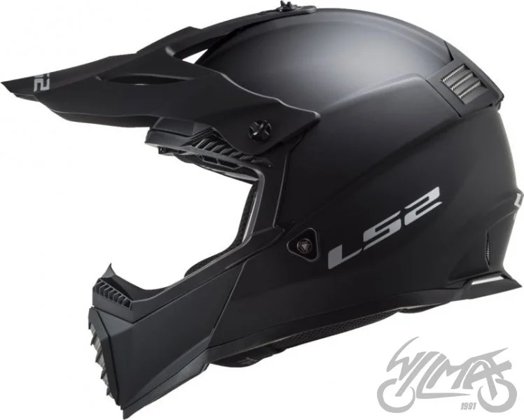 Kask LS2 MX437 Fast Evo Mini Matt Black M — ujęcie 2
