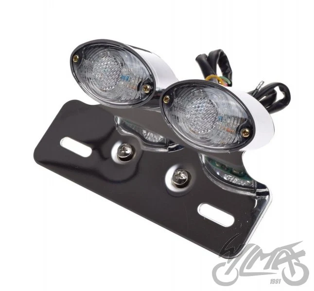 Lampa tylna LED z podświetleniem tablicy — komplet AM9909B — ujęcie 1