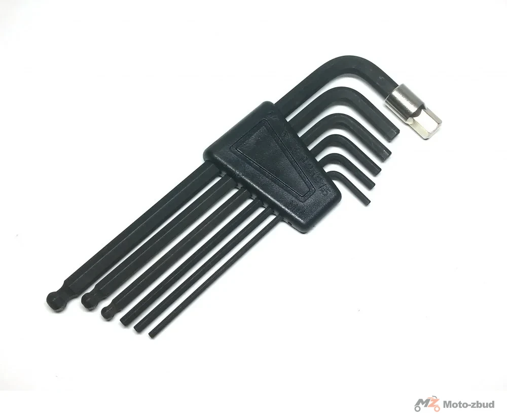 Klucze imbusowe komplet 2/2,5/3/4/5/6/8 mm tobe sb
