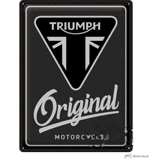 Tablica plakat 30 × 40 Triumph original moto 23348