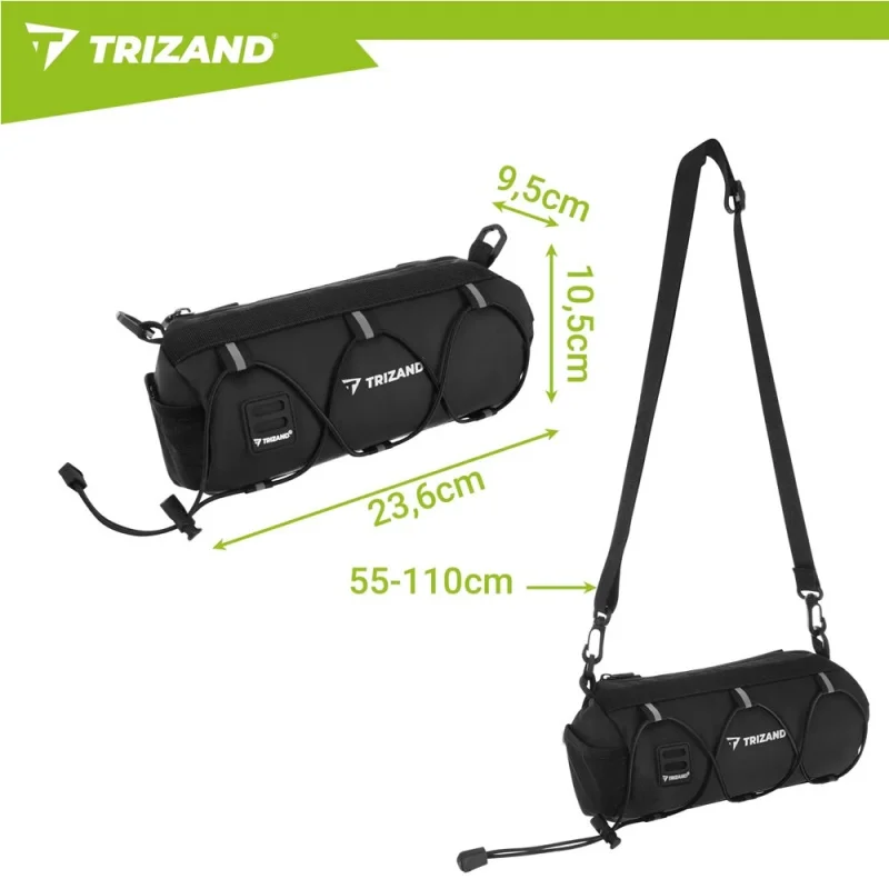 Sakwa rowerowa na kierownicę 1,5L Trizand — ujęcie 6