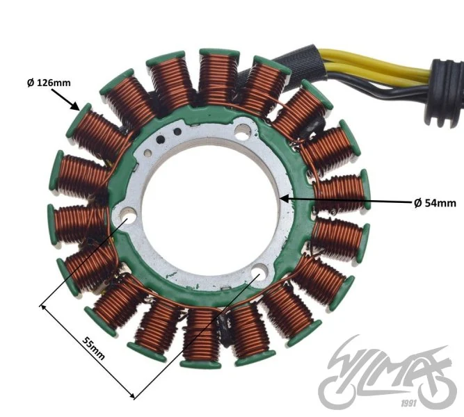 Stator 18 cewek do Polaris Sportsman 450 HO — 2021–2023 — ujęcie 3