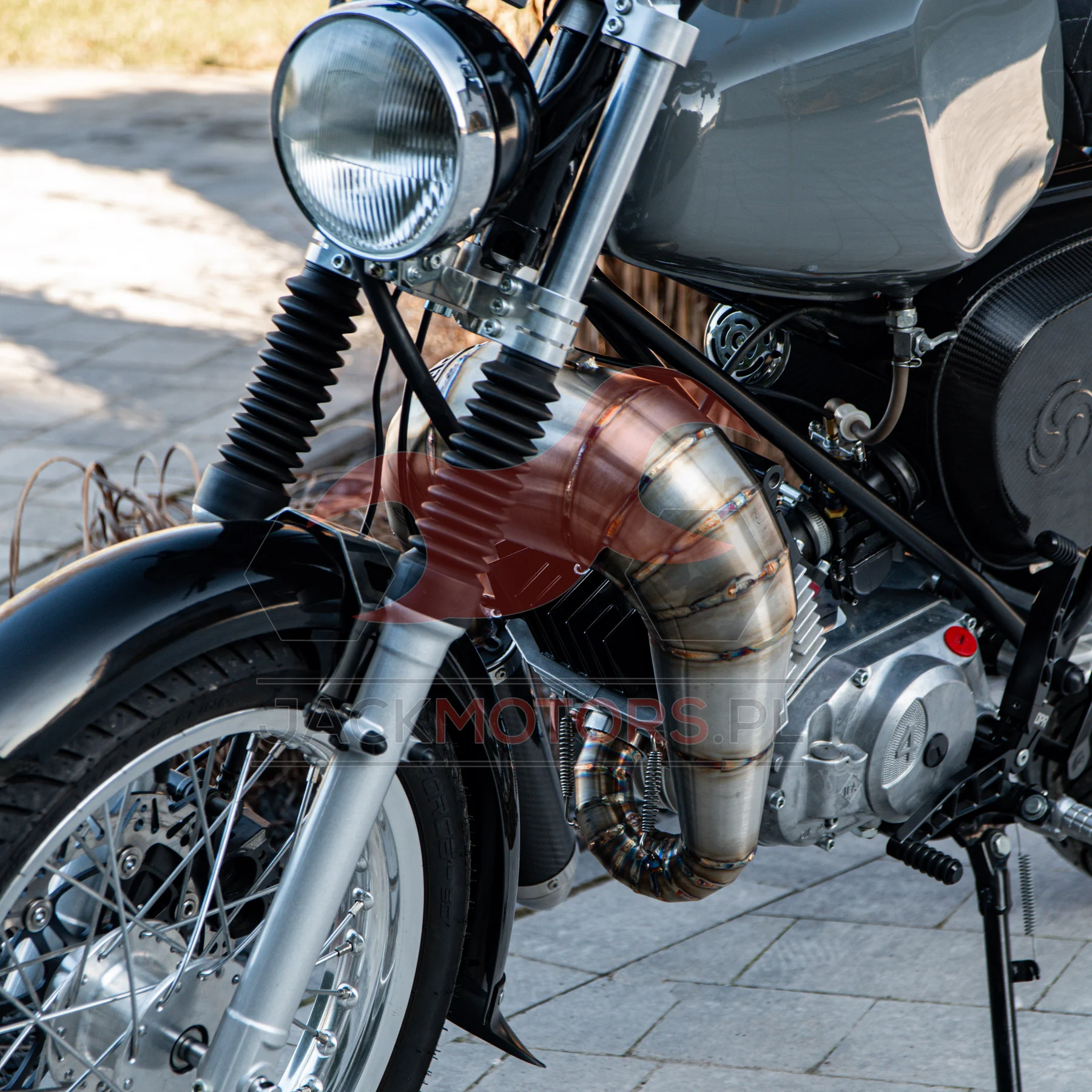 Tłumik Simson cross mtx 130 DPR Performance · czarna Evo (VM7435) — ujęcie 12