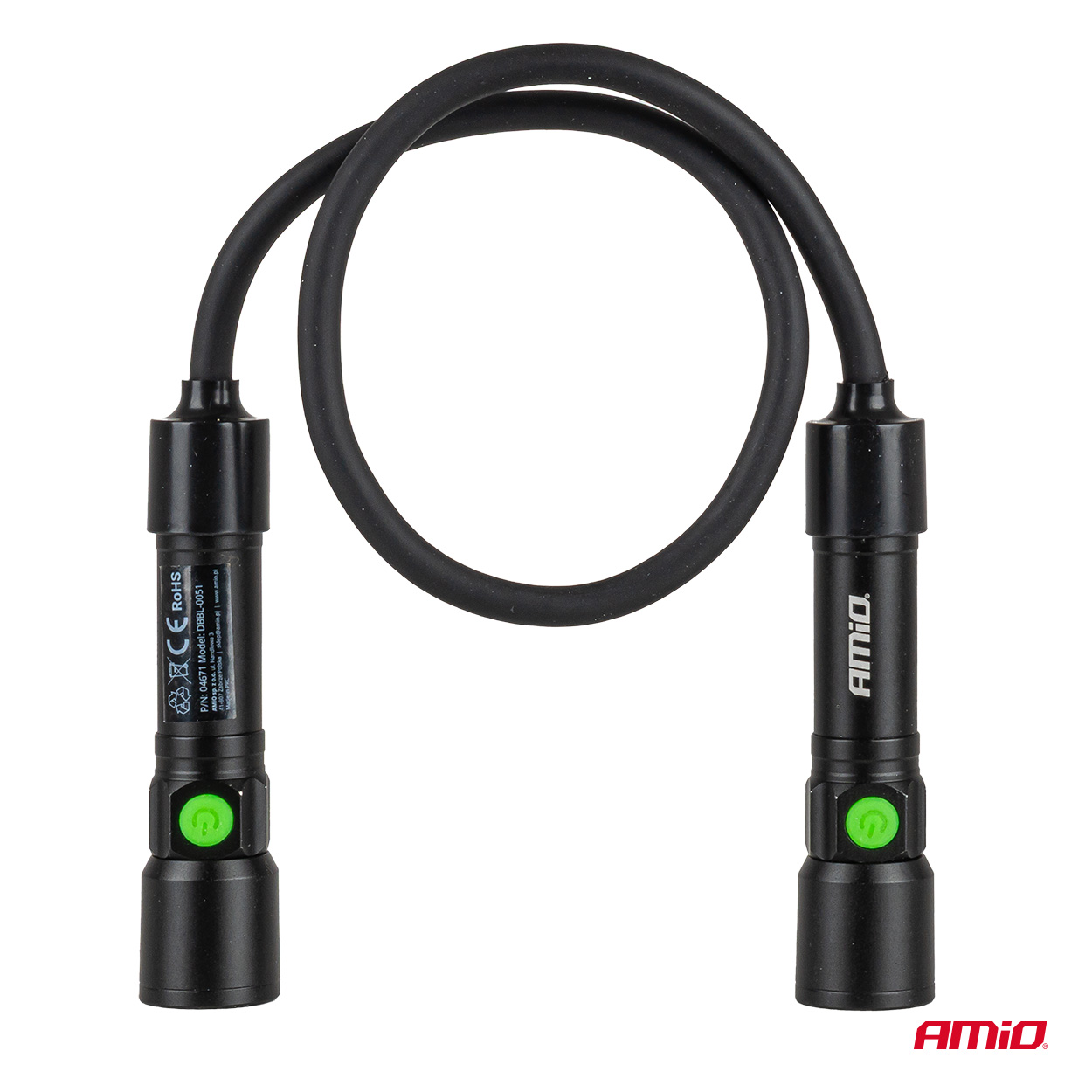 Lampa inspekcyjna akumulatorowa na szyję 2xP50 1000 mAh (BATT) — ujęcie 10