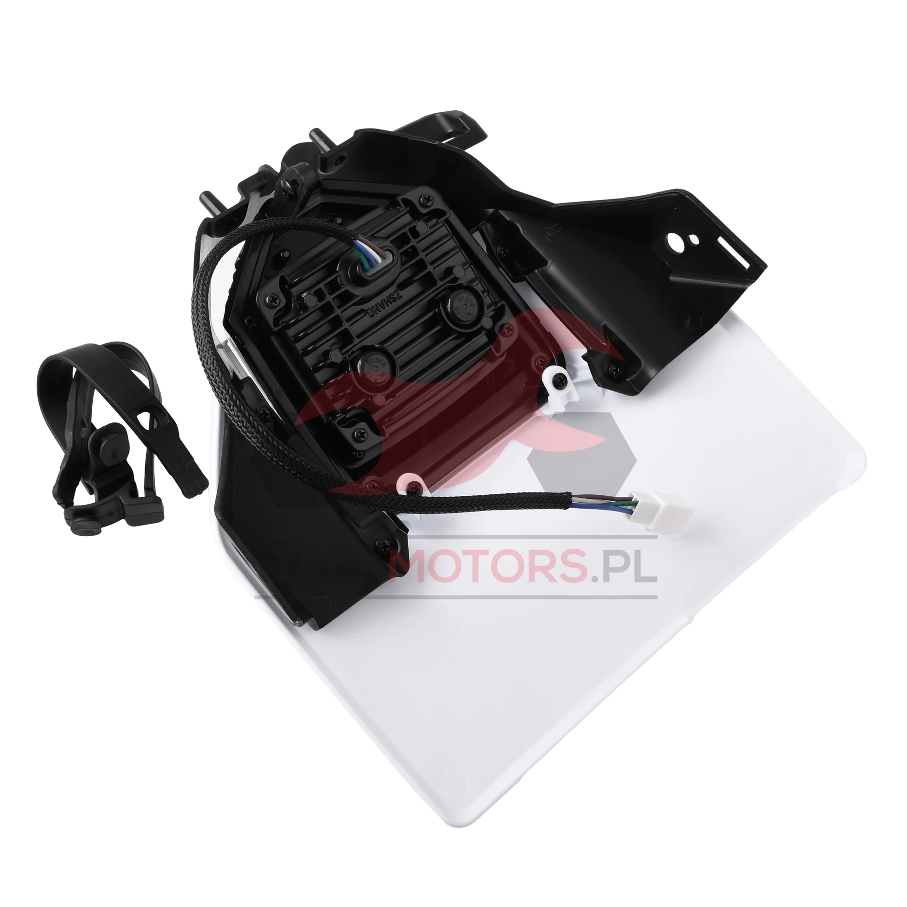 Owiewka uniwersalna Racing Force LED V5 biała — ujęcie 2