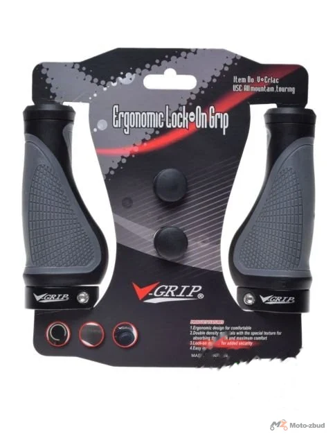 Chwyt kierownicy V-GRIP rowerowy ergo przykręcany