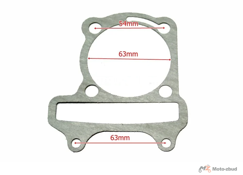 Uszczelka cylindra 150 cm³ skuter GY6 Quad ATV 4T Shineray (Automat) — ujęcie 2