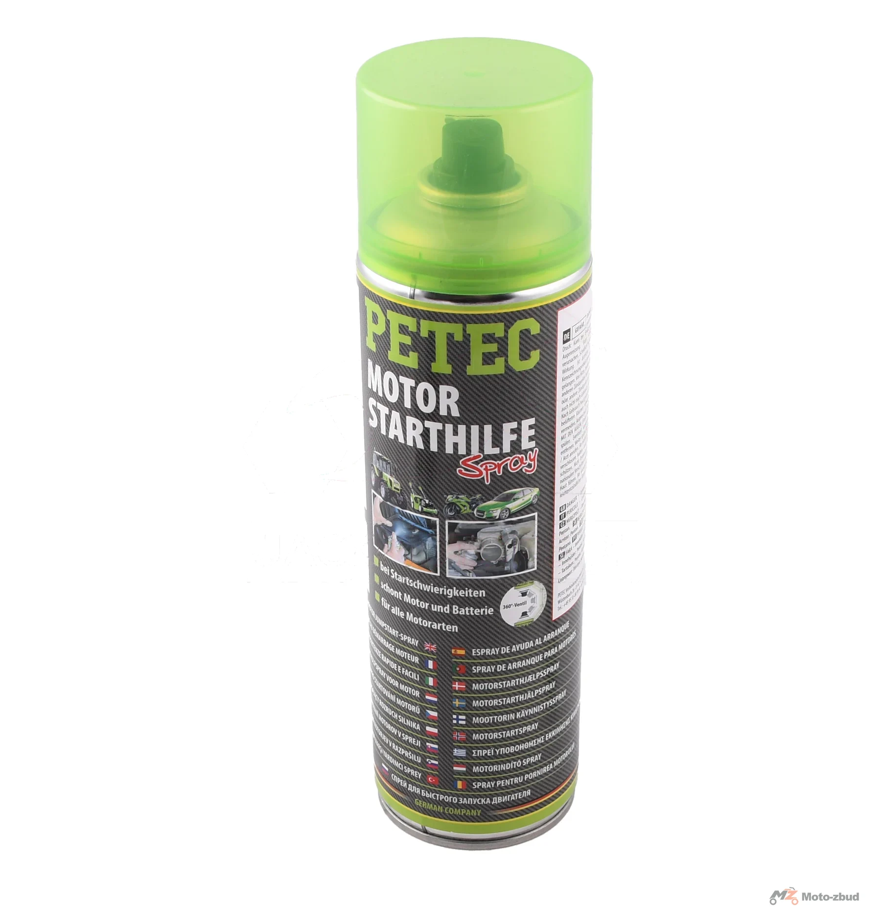 Środek wspomagający rozruch silnika Petec motorstarthilfe spray 500 ml