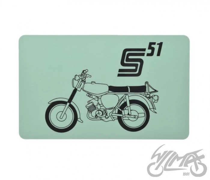 Tablica dekoracyjna Simson S51 — AA24163 — ujęcie 1