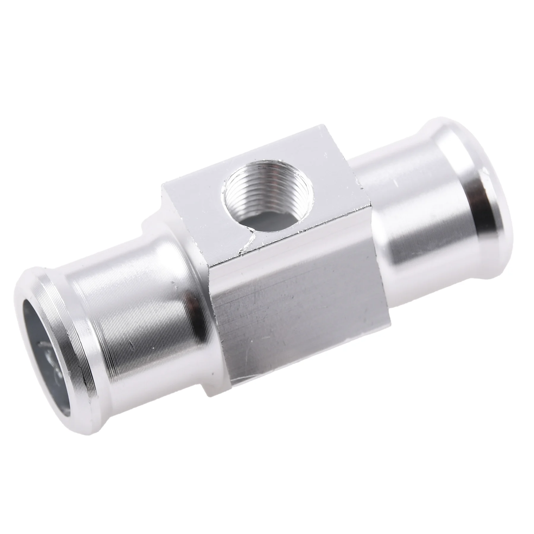 Adapter czujnika temperatury 1/8" 18 mm aluminium CNC srebrny — ujęcie 3