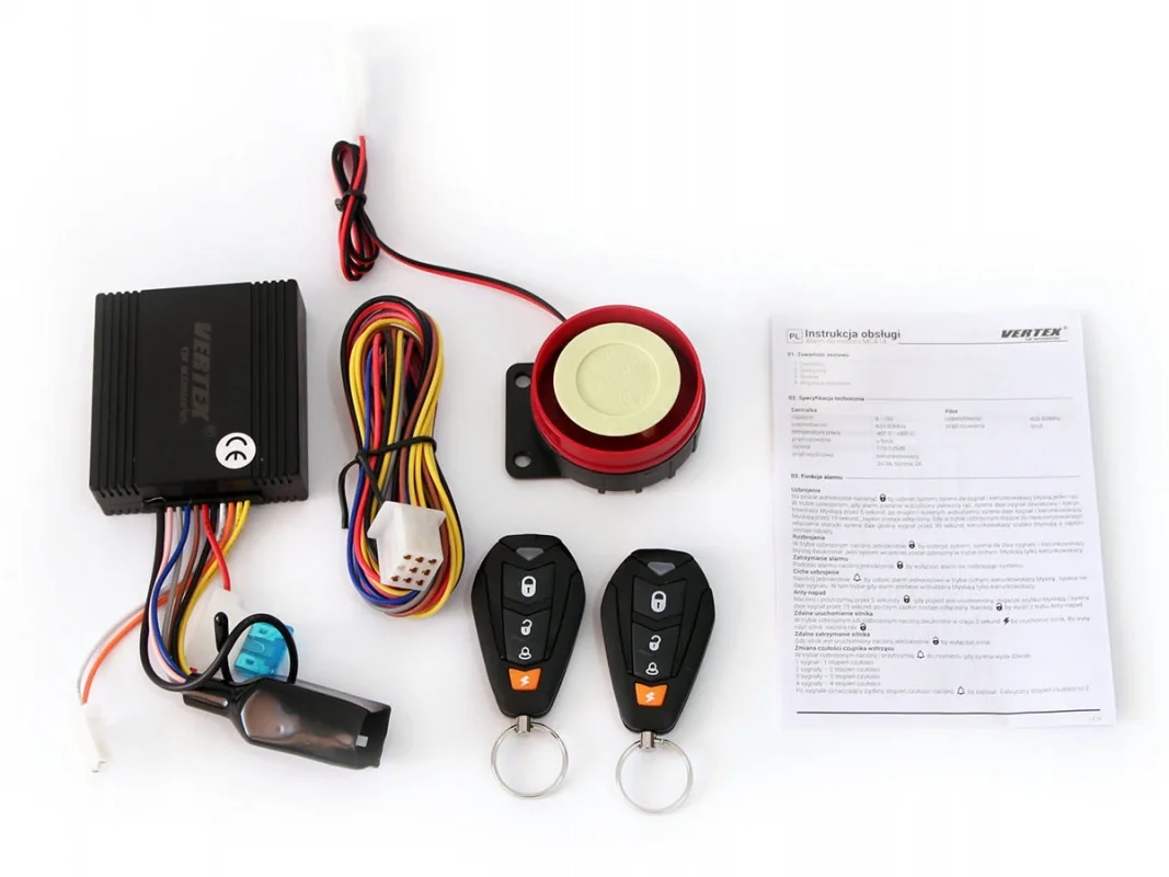 Alarm motocyklowy mca14 vertex — ujęcie 6