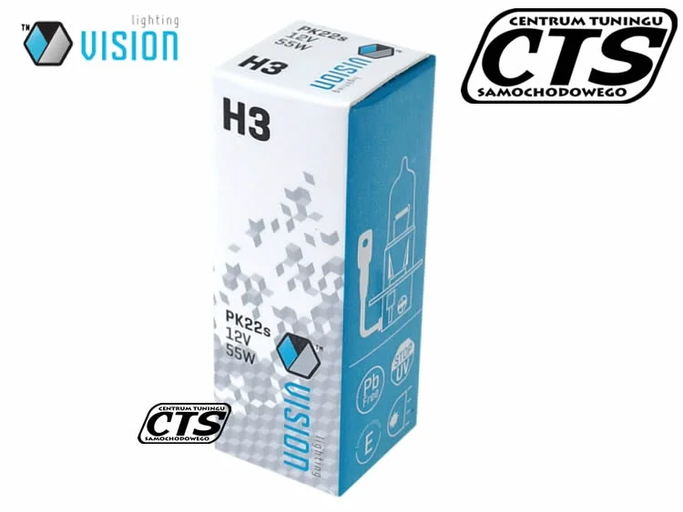 Żarówka H3 12V 55W VISION (1szt.) — ujęcie 2