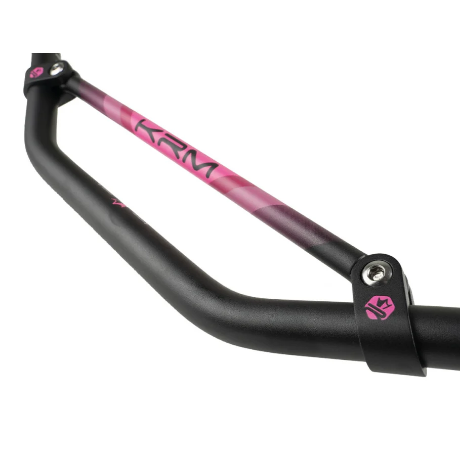 Kierownica KRM Pro Ride czarno - różowa 22 mm — ujęcie 3