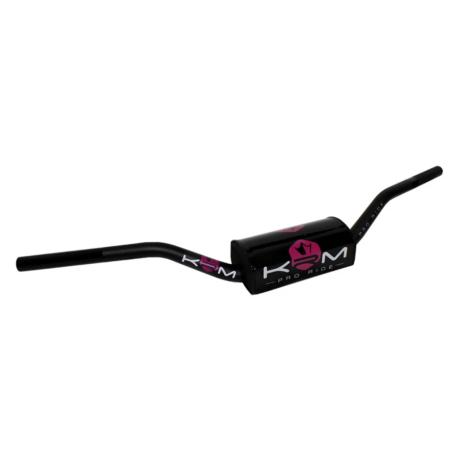 Kierownica fatbar KRM Pro Ride czarno - różowa 22/28,6 mm + gąbka — ujęcie 1