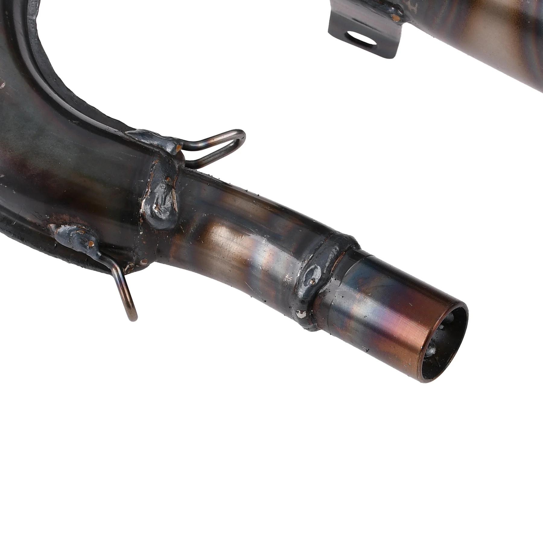 Wydech EVOK iron pipe Yamaha DT50 2007-2013 r. — ujęcie 3