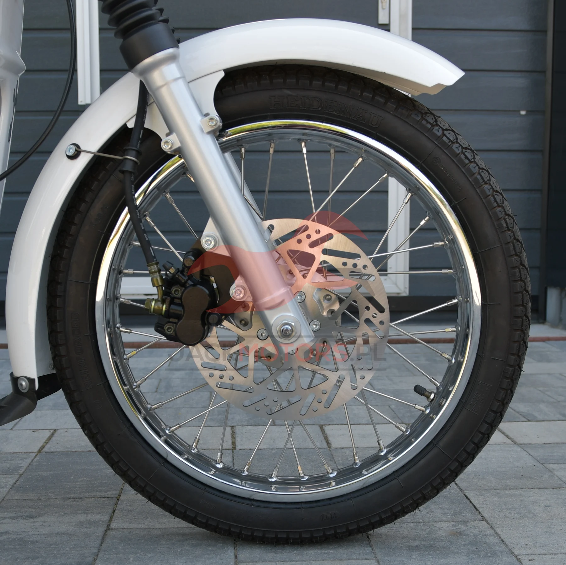 Amortyzatory teleskopy DPR Performance Simson S51, S70, S53, S50 tarcza Jack Motors Parts 220 mm kpl. · JMPT425 — ujęcie 7