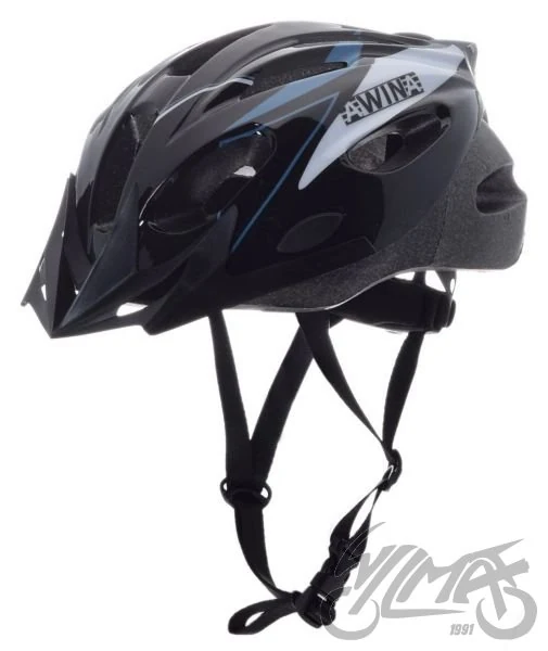 Kask rowerowy Awina by MOON dziecięcy M czarny — MB11 — ujęcie 1