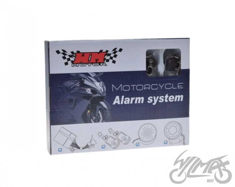 Alarm motocykl - skuter syrena + głos lektora pl — ujęcie 2