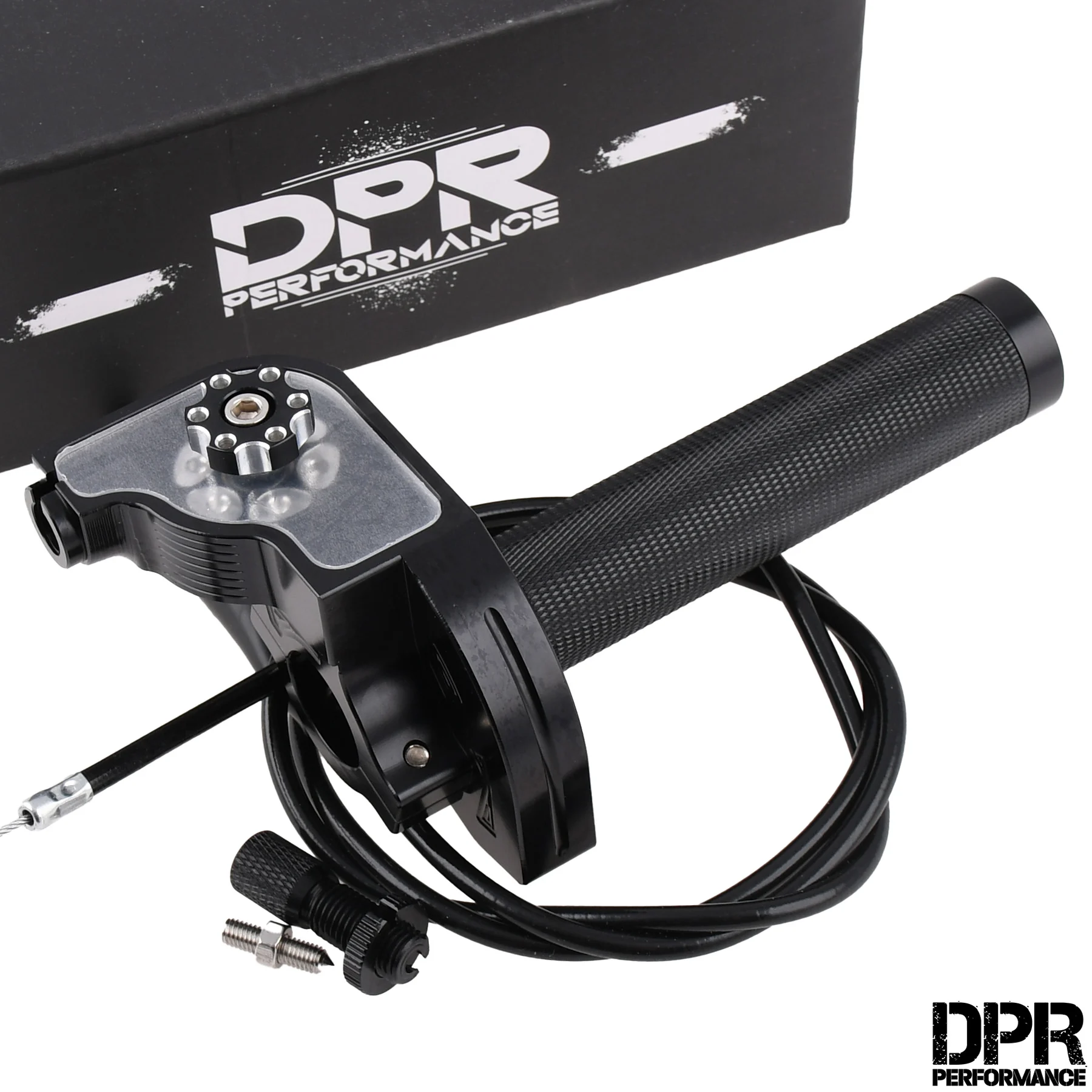 Rollgaz + linka DPR Performance aluminium CNC czarny — ujęcie 2