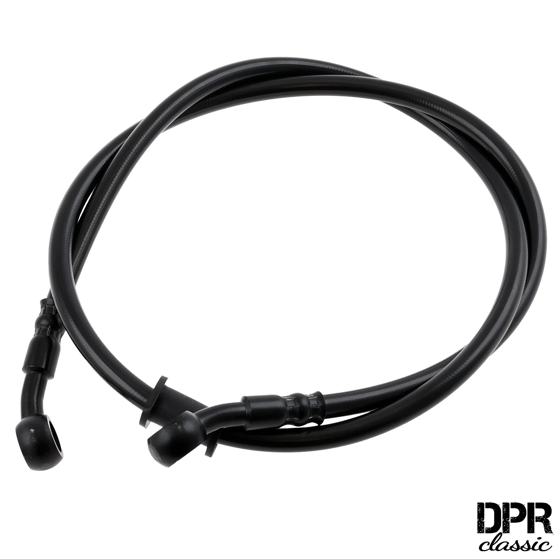 Przewód hamulcowy Simson w oplocie 90 cm czarny DPR Classic — ujęcie 1