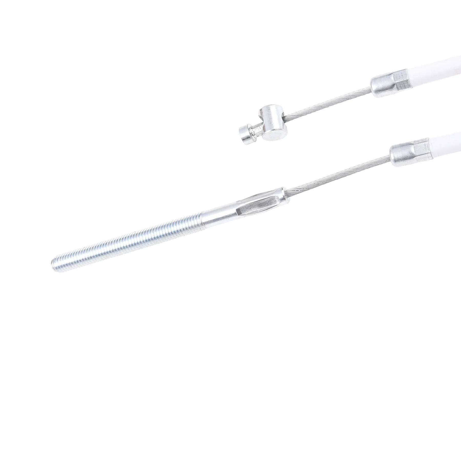 Linka hamulca WSK 125, WSK 175 biała JMP premium — ujęcie 2