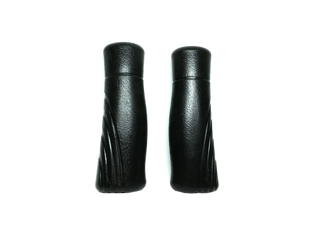 Chwyt kier. gumowy 120 mm pik czarny