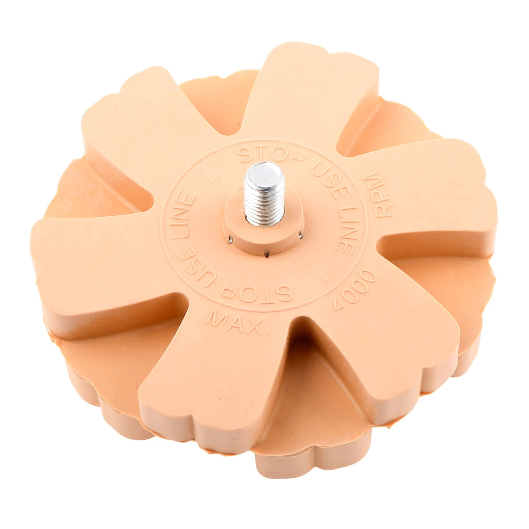 Gumowy krążek do usuwania kleju 90 mm + adapter — ujęcie 2
