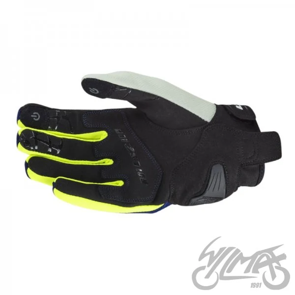 Rękawice motocyklowe LS2 Dart II męskie Blue Yellow — L — ujęcie 2