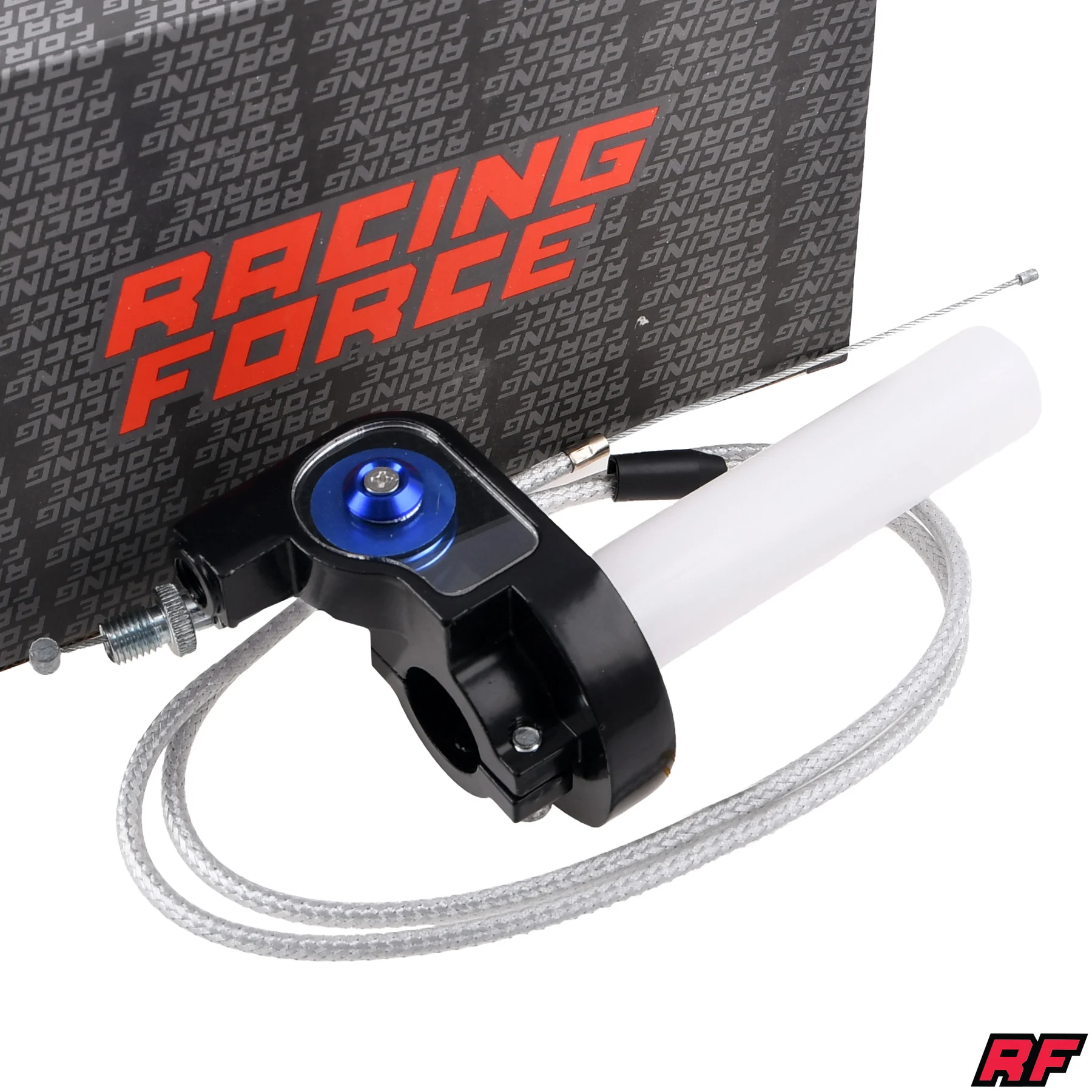 Rollgaz + linka srebrna Racing Force uniwersalny niebieski — ujęcie 3