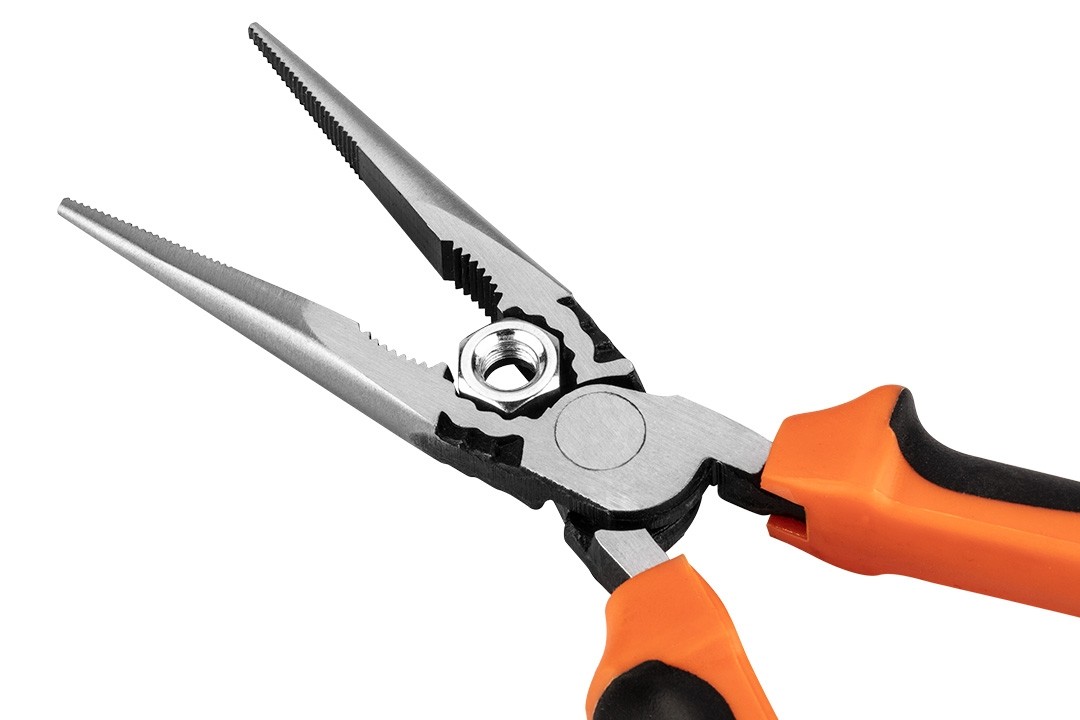 Szczypce wydłużone proste 40% FS 200 mm NEO TOOLS 01-155 — ujęcie 2