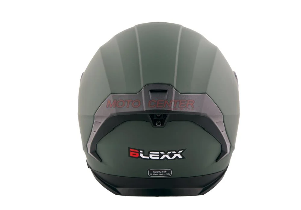 Kask zamknięty z blendą BLEXX MD-820 khaki mat rozmiar S ECER22.06 — ujęcie 3