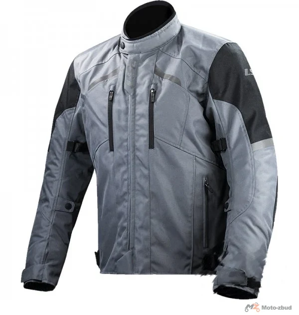 Kurtka motocyklowa LS2 Serra EVO męska Grey — 4XL