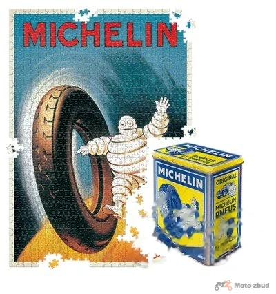 Puszka l puzzle Michelin waving bibendum 1 56011