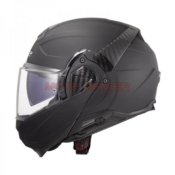 Kask motocyklowy szczękowy LS2 FF910 ADVANT II Solid Black mat L — ujęcie 2