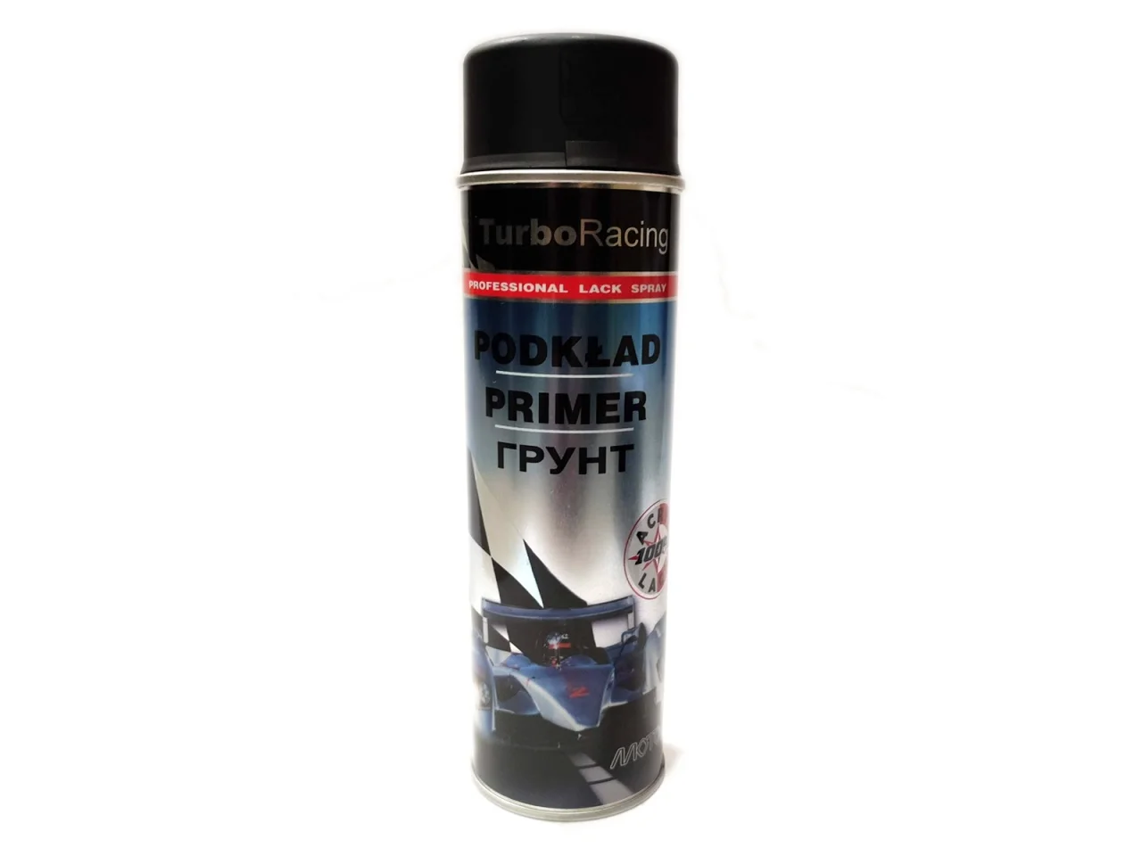 MOTO-K Turbo Racing Lakier Podkład Czarny 500 ml