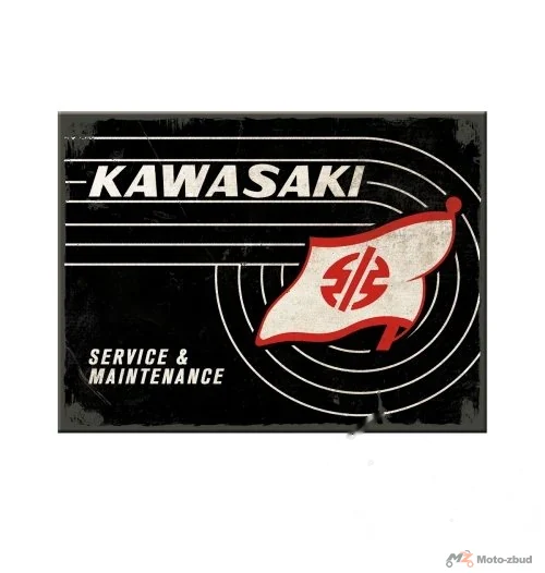 Magnes Kawasaki tank logo 14382