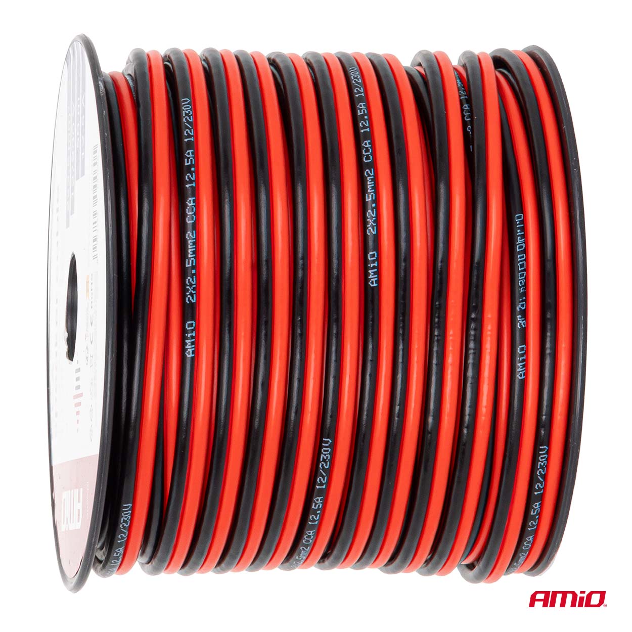 Kabel głośnikowy dwużyłowy CCA 2x2.5mm2 50m 12.5A — ujęcie 3