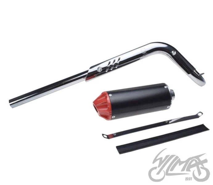 Tłumik do pit bike typu CRF50 — ujęcie 1