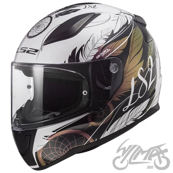 Kask LS2 FF353 Rapid II Boho White Bl. Pink — rozmiar S — ujęcie 1