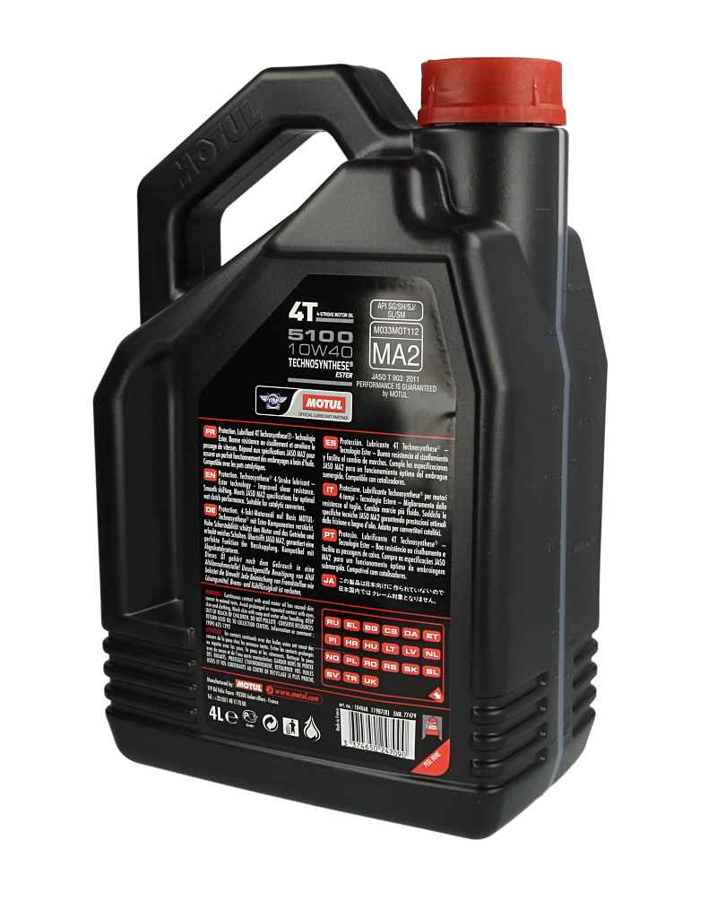 Olej 10W40 MOTUL 5100 4T 4 l MOTUL 104068 — ujęcie 16