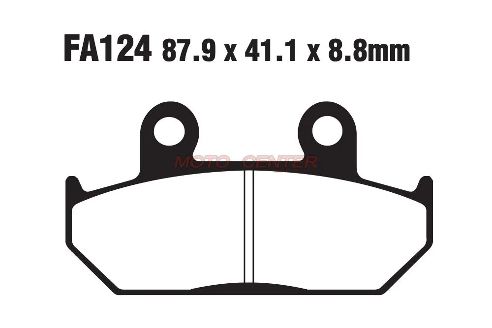 Klocki hamulcowe EBC FA124