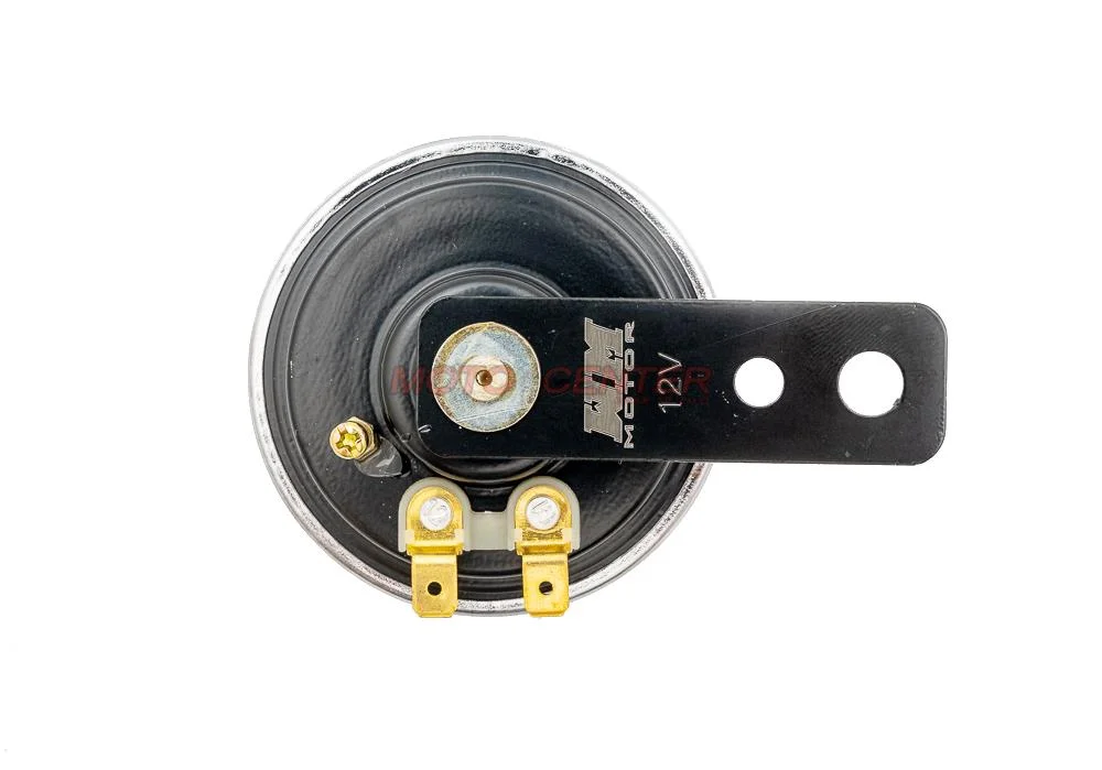Klakson sygnał dźwiękowy 12V 7-07 (chrom śr. 71 mm) — ujęcie 3