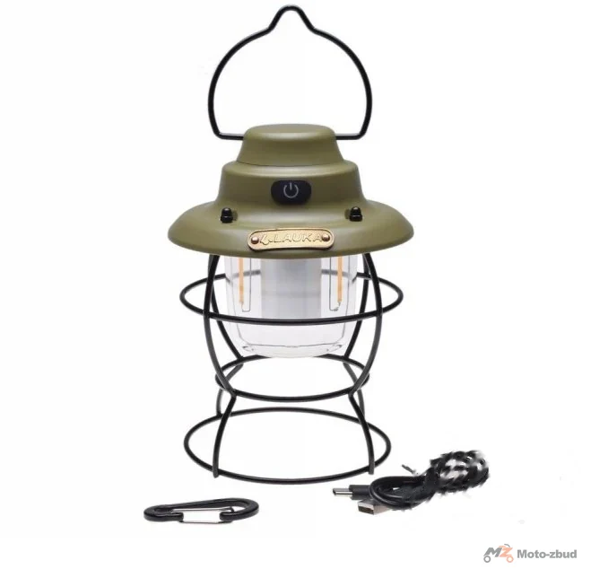 Lampa kempingowa retro