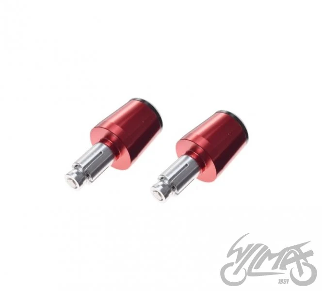 Końcówki kierownicy czerwone — AW56922R, para — ujęcie 3