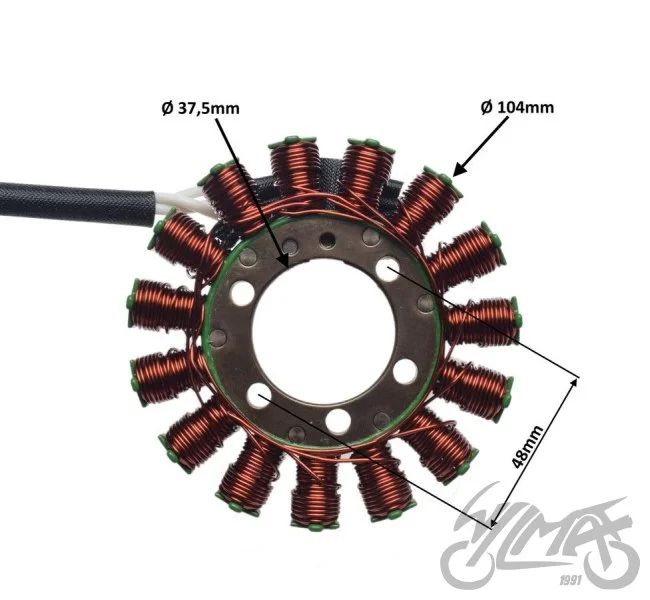 Stator 15 cewek do bmw S1000R 09-17 — ujęcie 2