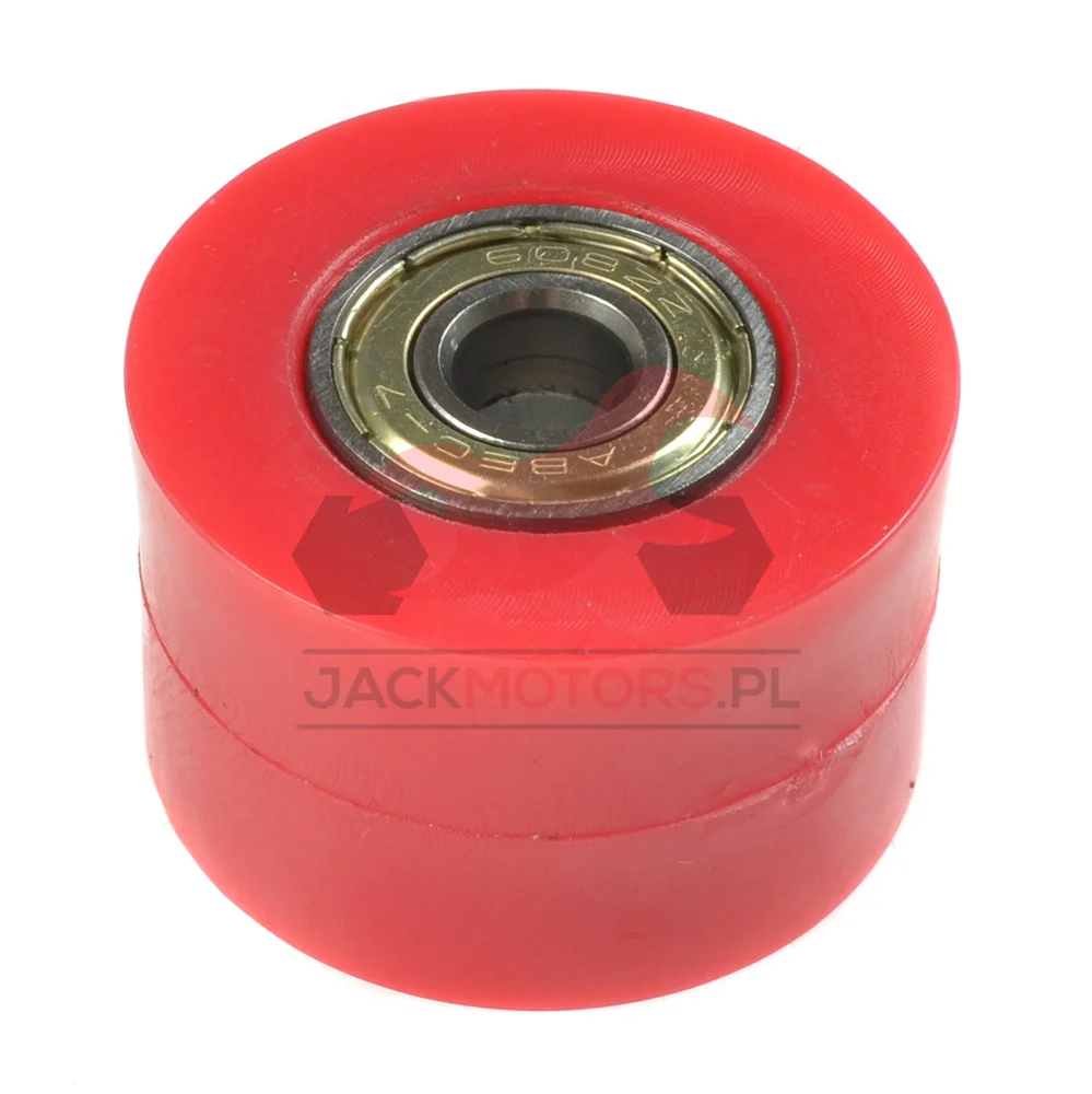 Rolka łańcucha uniwersalna 10 mm czerwona Racing Force