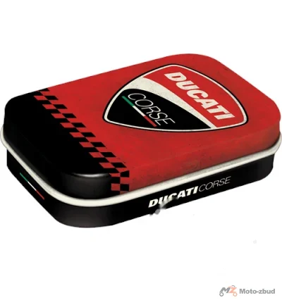Miętówki Nostalgic-Art Mintbox — DUCATI CORSE LOGO RACING — 4 × 15 g